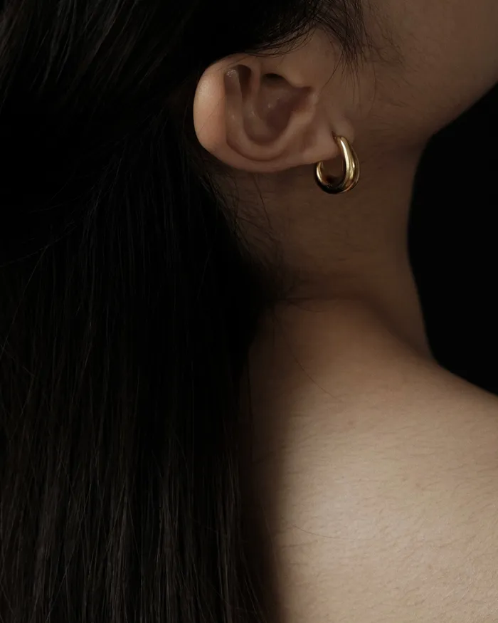 MYJN Earrings Elody Bold Curved Dupe Earrings