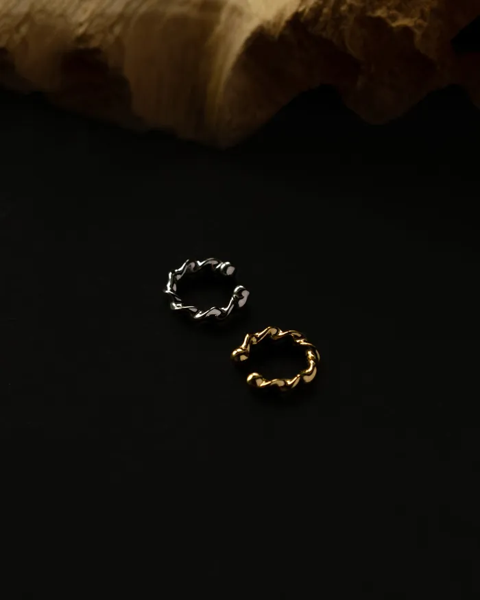 MYJN Earrings Gaia Twisted Ear Clip
