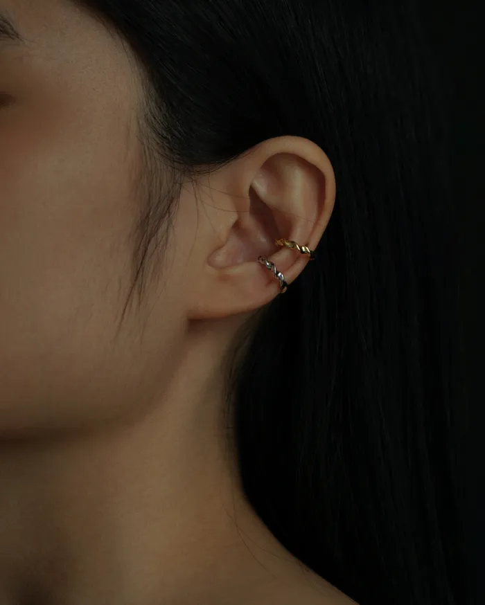 MYJN Earrings Gaia Twisted Ear Clip