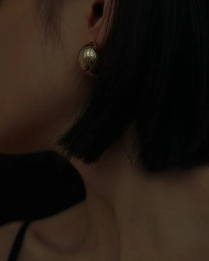 MYJN Earrings Ida Bold Dome Stud Earrings