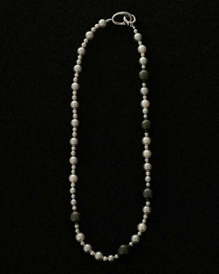 MYJN Magalie Crystal Pearl Necklace Necklaces