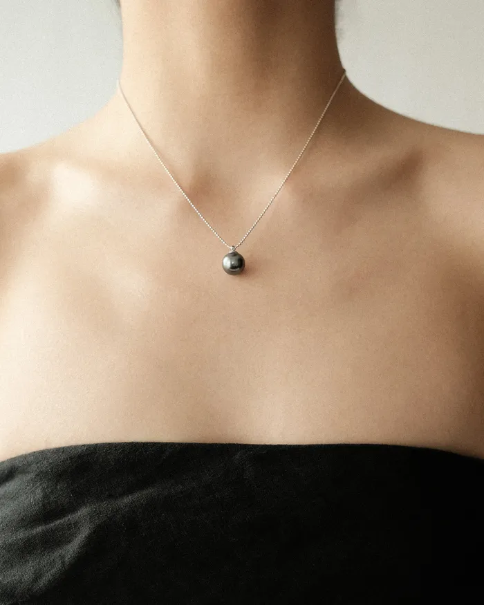 MYJN Necklaces Noelia Single Pearl Pendant Necklace