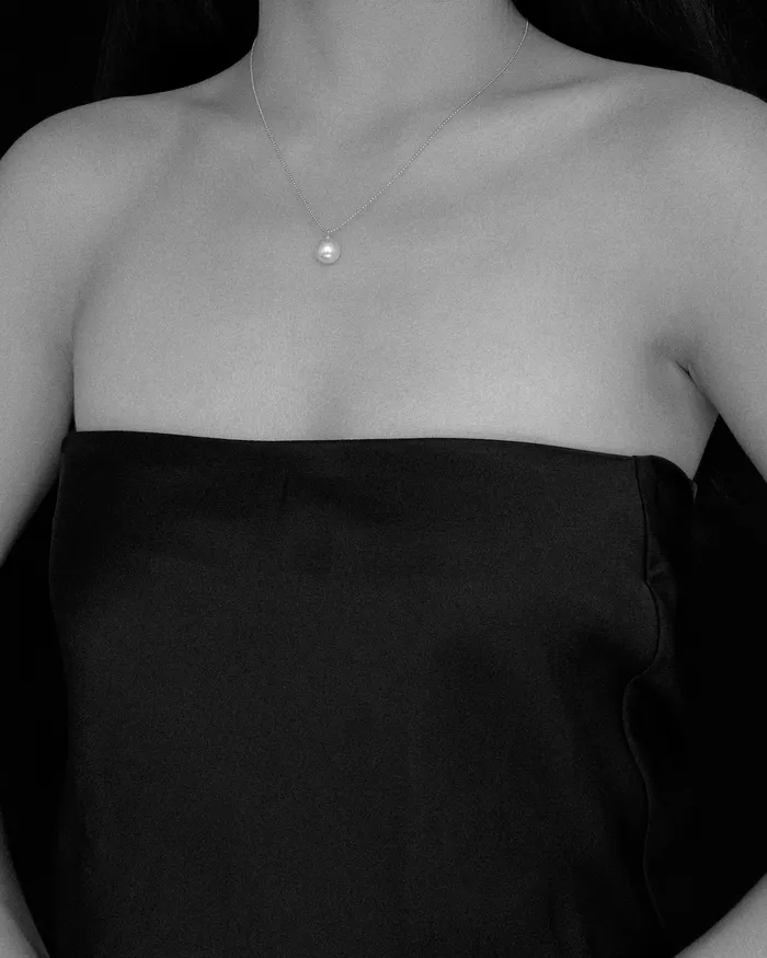 MYJN Necklaces Noelia Single Pearl Pendant Necklace