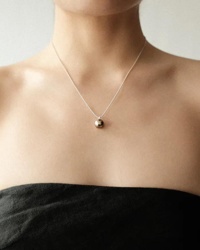 MYJN Necklaces Noelia Single Pearl Pendant Necklace