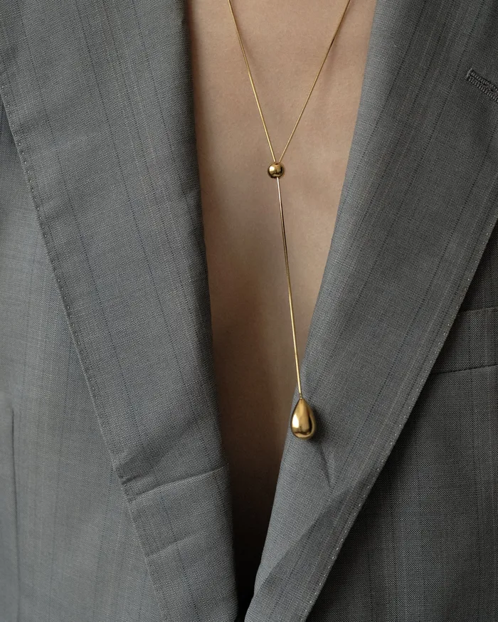 MYJN Necklaces Taloma Multiway Droplet Pendant Necklace