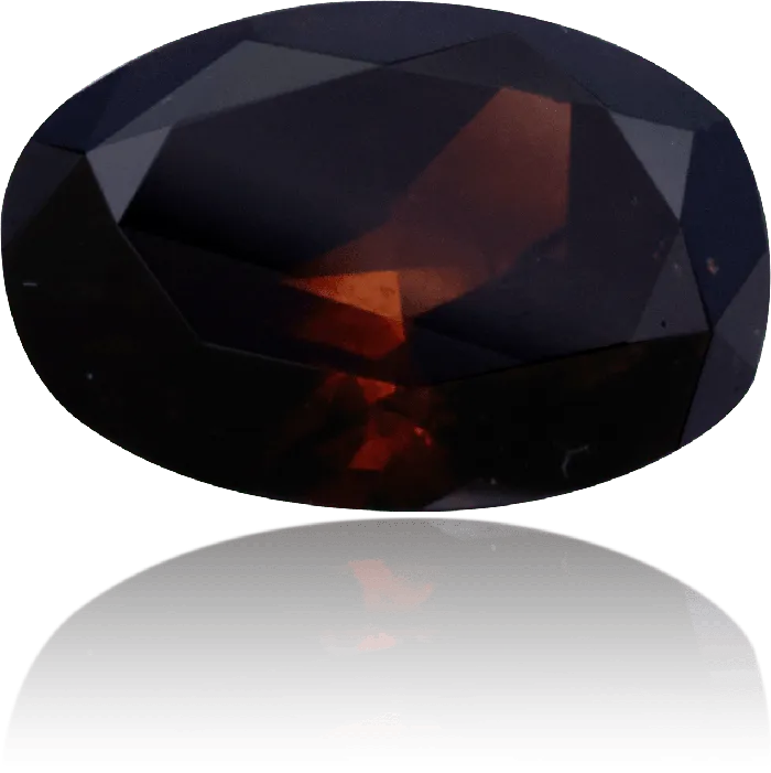 Natural Brown Diamond Oval 150 ct Polished Langerman Diamonds Earrings