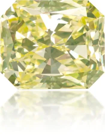Natural Green Diamond Rectangle 281 ct Polished Langerman Diamonds Earrings Natural Green Diamond Rectangle 281 ct Polished Langerman Diamonds Earrings