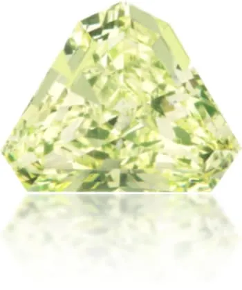 Natural Green Diamond Triangle 054 ct Polished Langerman Diamonds Earrings Natural Green Diamond Triangle 054 ct Polished Langerman Diamonds Earrings