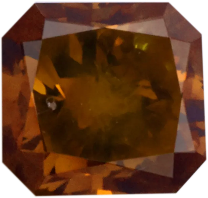 Natural Orange Diamond Rectangle 109 ct Polished Langerman Diamonds Earrings Natural Orange Diamond Rectangle 109 ct Polished Langerman Diamonds Earrings