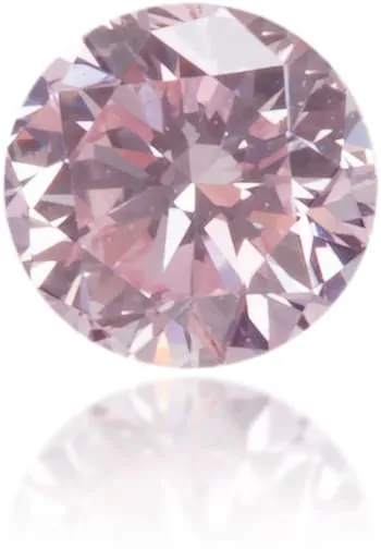 Natural Pink Diamond Round 012 ct Polished Langerman Diamonds Earrings