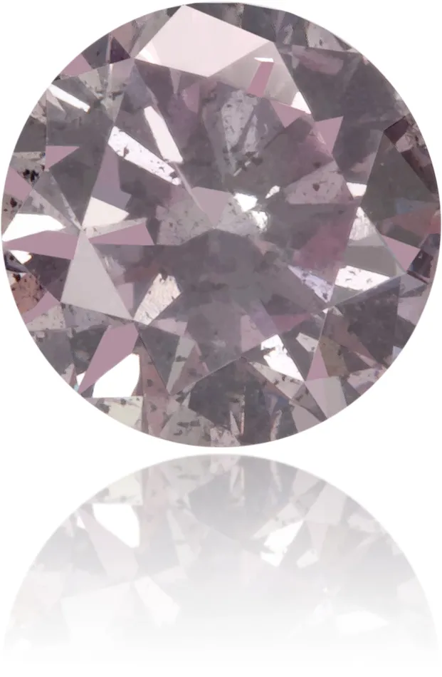 Natural Pink Diamond Round 046 ct Polished Langerman Diamonds Earrings