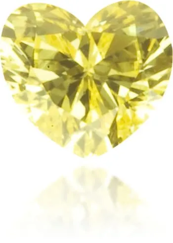 Natural Yellow Diamond Heart Shape 010 ct Polished Langerman Diamonds Necklaces Natural Yellow Diamond Heart Shape 010 ct Polished Langerman Diamonds Necklaces