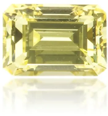 Natural Yellow Diamond Rectangle 047 ct Polished Langerman Diamonds Earrings Natural Yellow Diamond Rectangle 047 ct Polished Langerman Diamonds Earrings