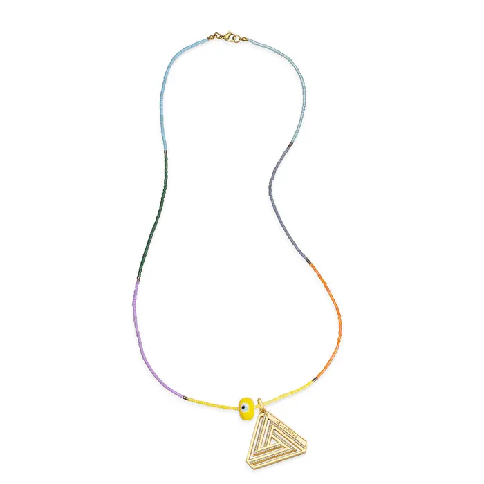 Necklaces Aaron Basha Delilah Eye Necklace