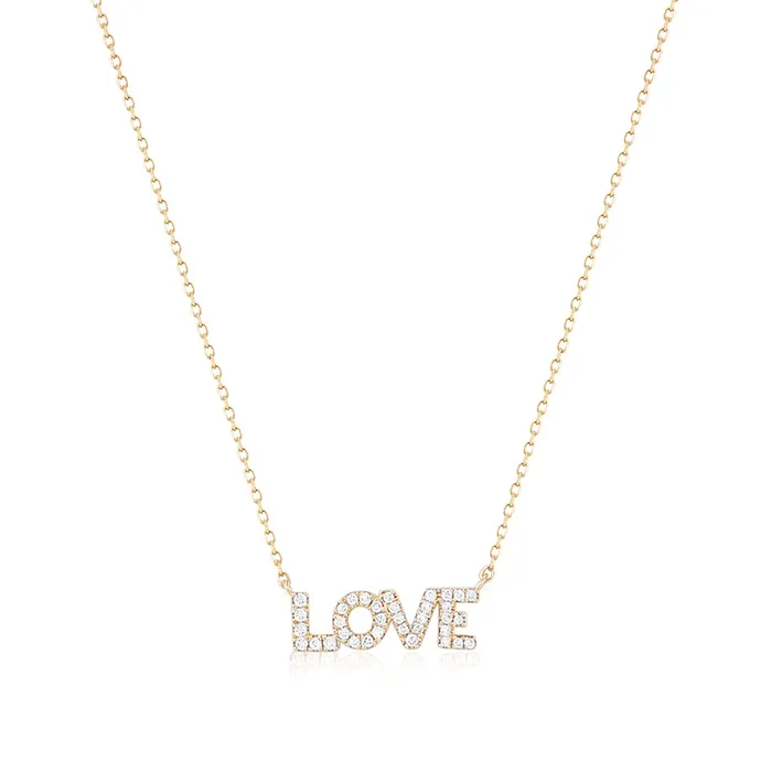 Necklaces AURELIE GI Love Diamond Necklace