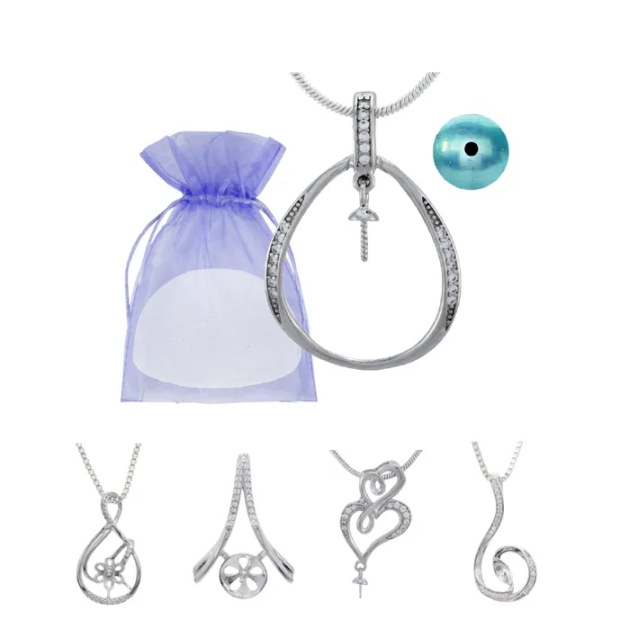 Necklaces DIY Pendant Mount Bomb 925 Sterling Silver Rhodium Coated100 Styles BATH0025DIYPEN Necklaces DIY Pendant Mount Bomb 925 Sterling Silver Rhodium Coated100 Styles BATH0025DIYPEN