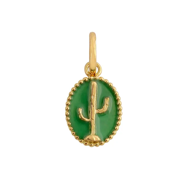 Necklaces Gigi Clozeau Cactus Resin Pendant