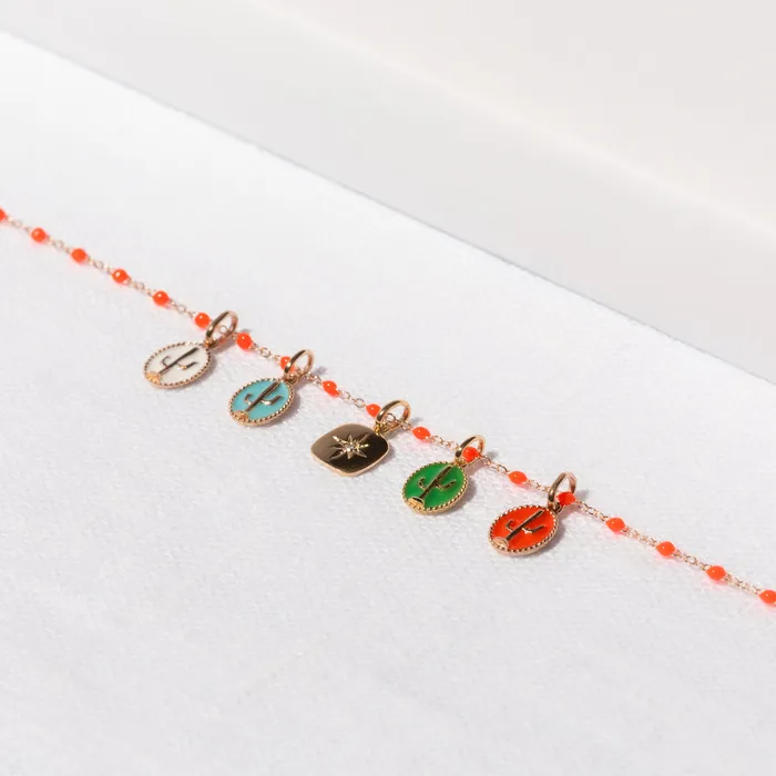 Necklaces Gigi Clozeau Cactus Resin Pendant