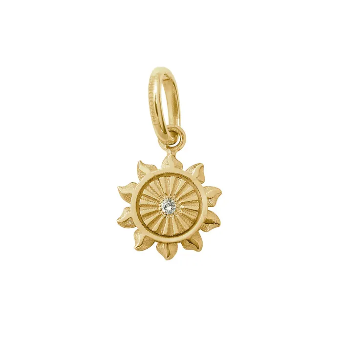 Necklaces Gigi Clozeau Lucky Sun Diamond Pendant