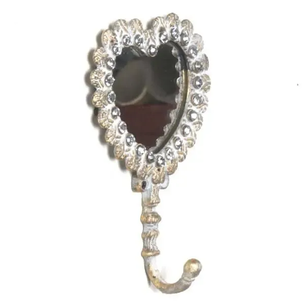 Necklaces Heart Shaped Mirror wHook Forpost Trade