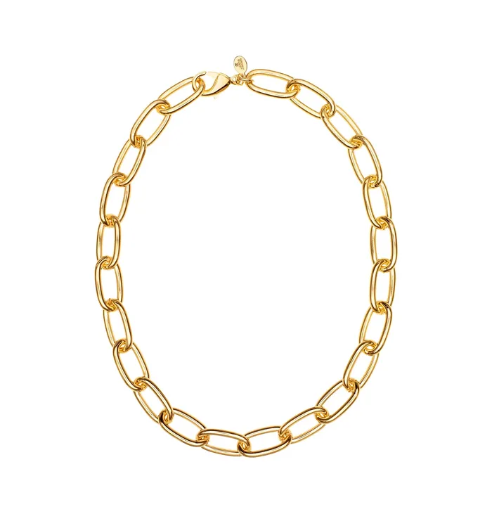 Necklaces Janis Savitt Oval Link Chain Necklace