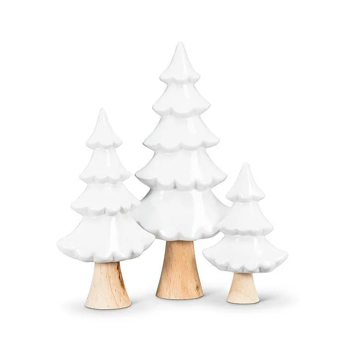 Necklaces Medium Simple Tree White 12 Abbott
