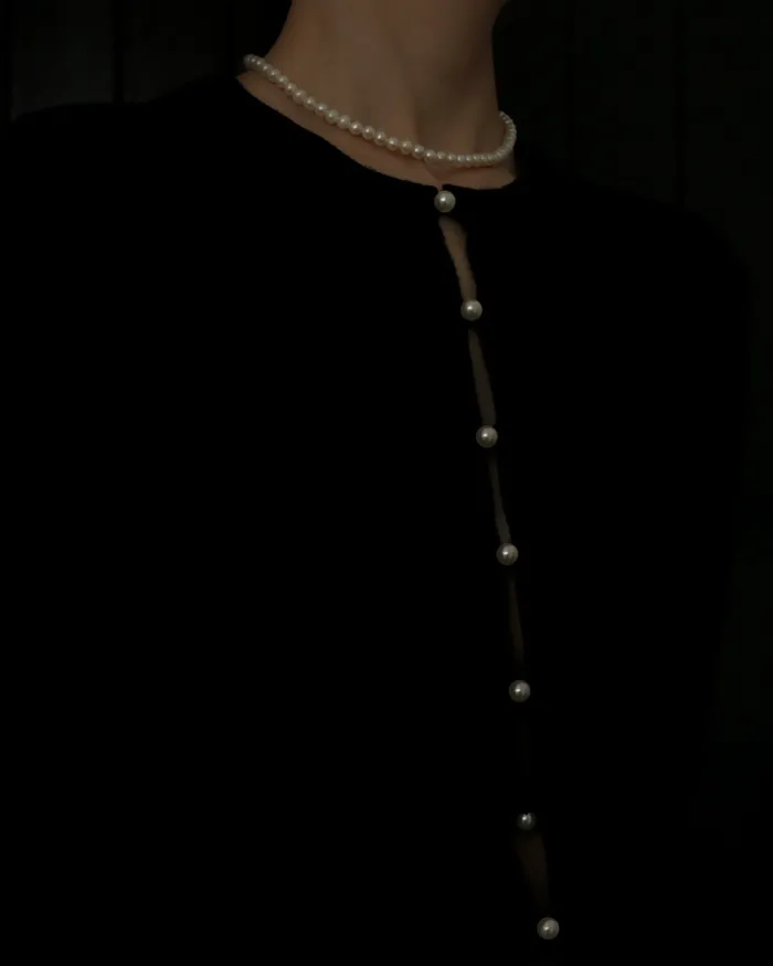 Necklaces MYJN Giulia Pearl Choker Necklace