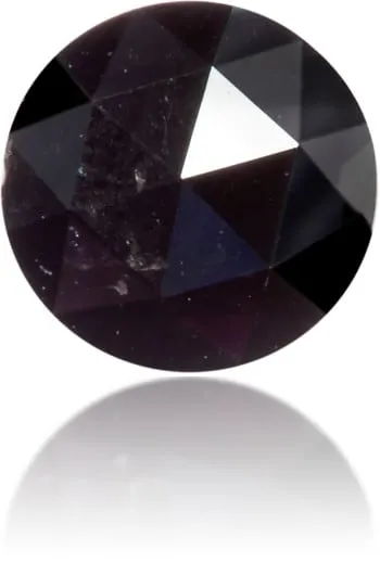 Necklaces Natural Black Diamond Rose Cut 042 ct Polished Langerman Diamonds