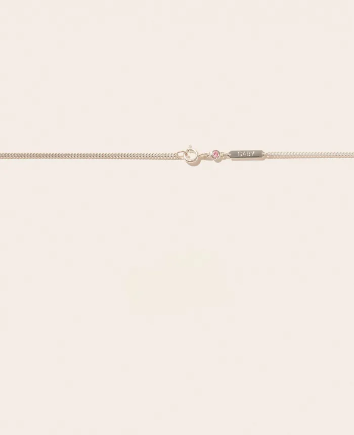 Necklaces Pascale Monvoisin June Silver Necklace