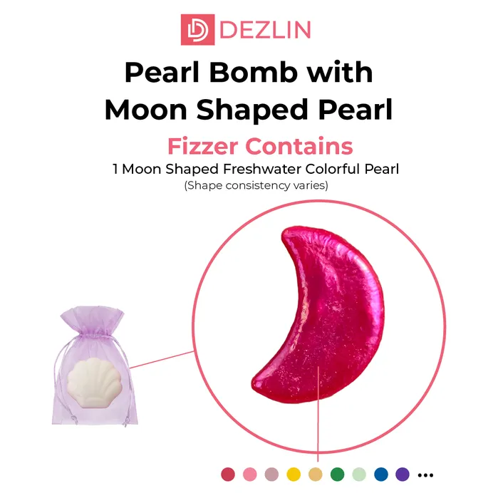 Necklaces Pearl Bomb Moon BATHMOON01