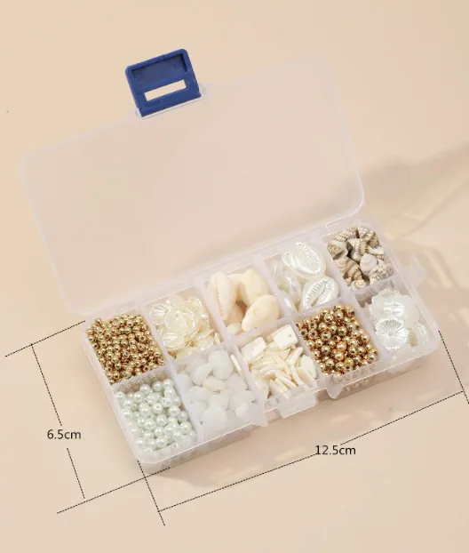 Necklaces RESIN ART HUB Shells Pearls Miniature for Resin Art