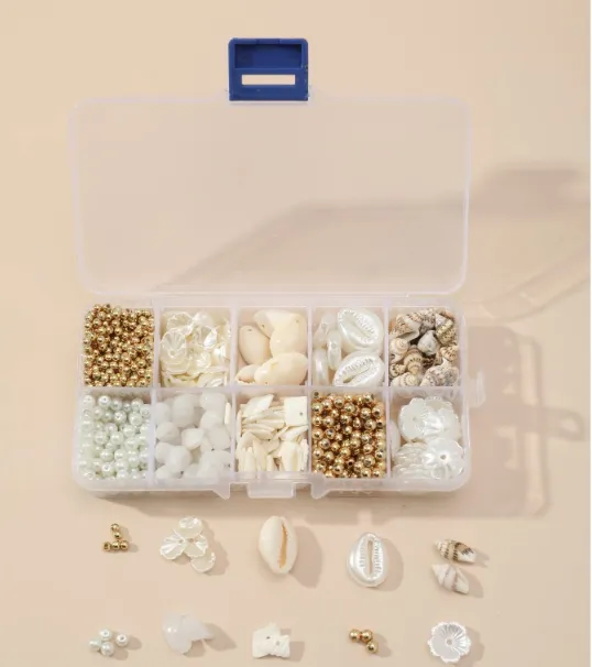 Necklaces RESIN ART HUB Shells Pearls Miniature for Resin Art