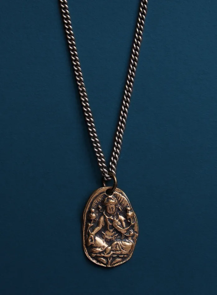 Necklaces We Are All Smith Ganesha Bronze Necklace for Men