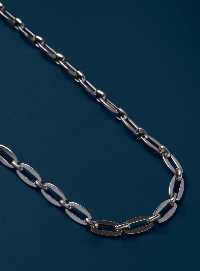 Necklaces WE ARE ALL SMITH Waterproof 7mm 316L Stainless Steel Thick Chain Necklace for Men