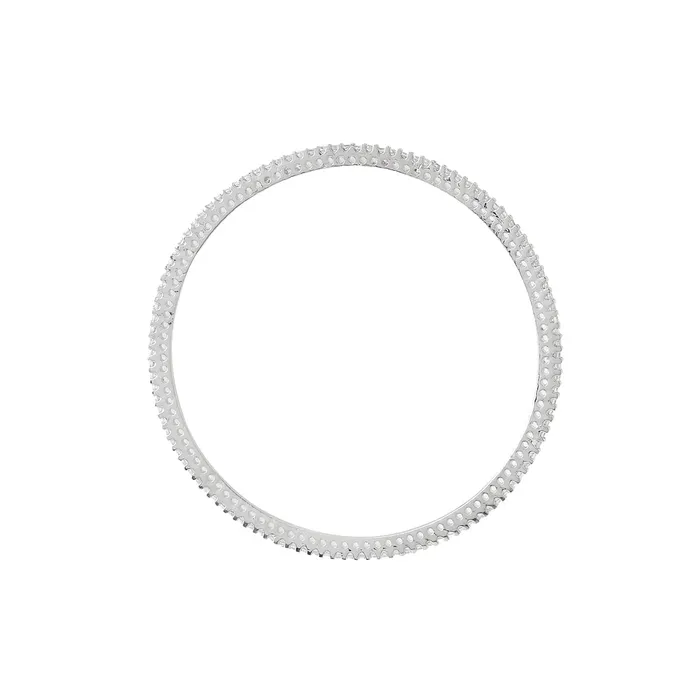 Necklaces Yellow Chimes Bangles for Women Girls Traditional American Diamond Bangles for women Silver Tone White AD Stone Bangles for girls Birthday Gift For girls women Anniversary Gift for Wife Yellow Chimes