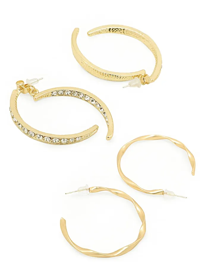 Necklaces Yellow Chimes Yellow Chimes Earrings for Women and Girls Hoop Earrings for Girls Gold Plated Hoop Earrings Birthday Gift for girls and women Anniversary Gift for Wife