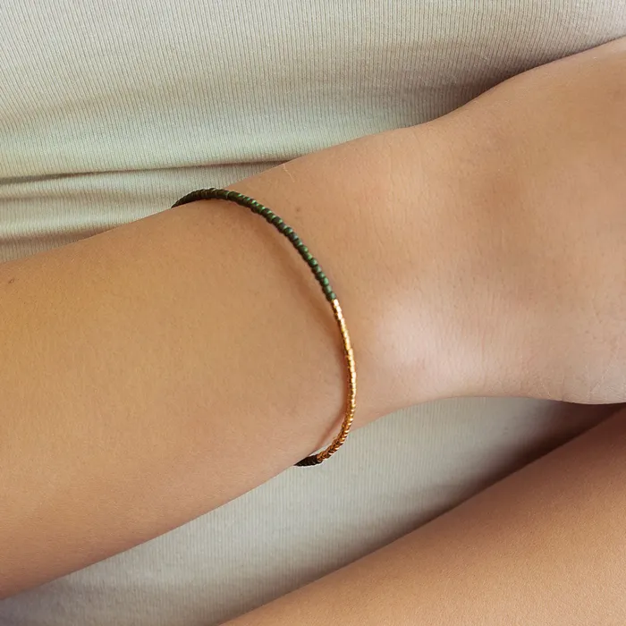 Norah Bangle Olive Lenny Eva Lenny Eva Bracelets