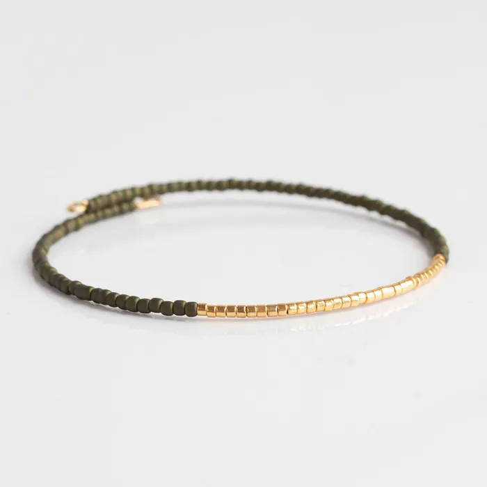 Norah Bangle Olive Lenny Eva Lenny Eva Bracelets