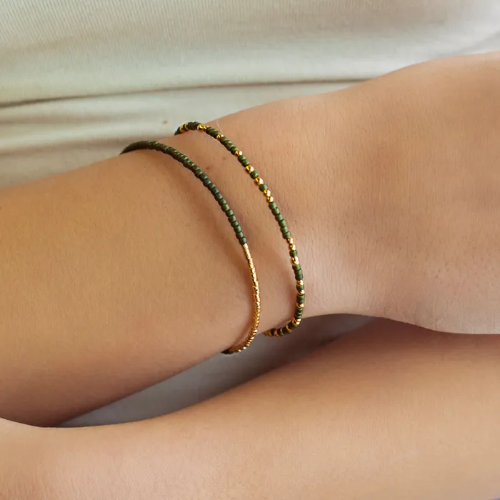 Norah Bangle Olive Lenny Eva Lenny Eva Bracelets