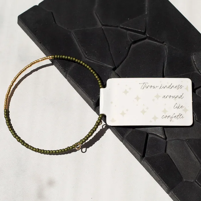 Norah Bangle Olive Lenny Eva Lenny Eva Bracelets