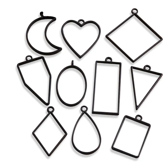 Open Backed Metal Pendant Bezel Available as a set of 10 in 5 Metallic Variants Resin Art Hub Rings Open Backed Metal Pendant Bezel Available as a set of 10 in 5 Metallic Variants Resin Art Hub Rings