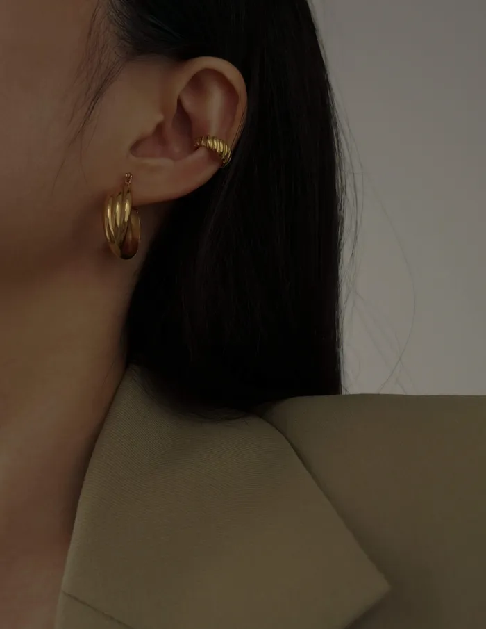Paola Croissant Ear Cuff MYJN Earrings