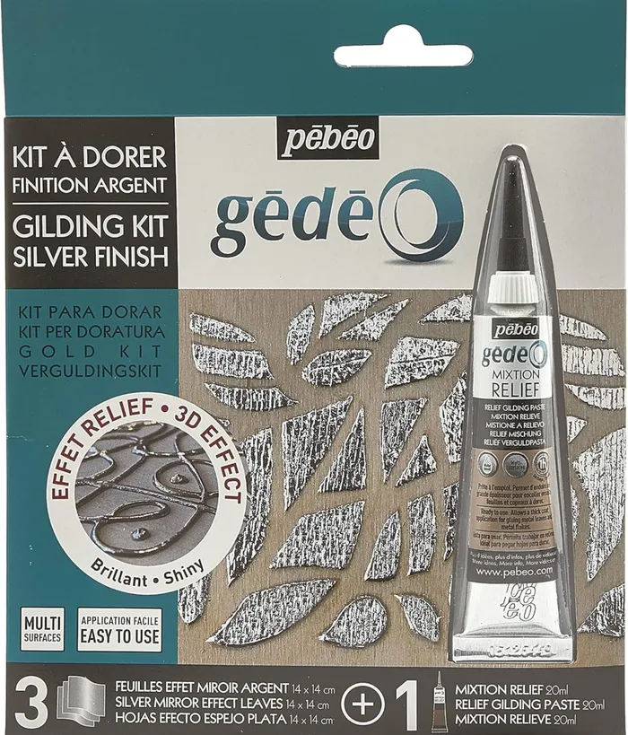 PEBEO Gedeo Gilding Kit 37 ML Silver RESIN ART HUB Rings