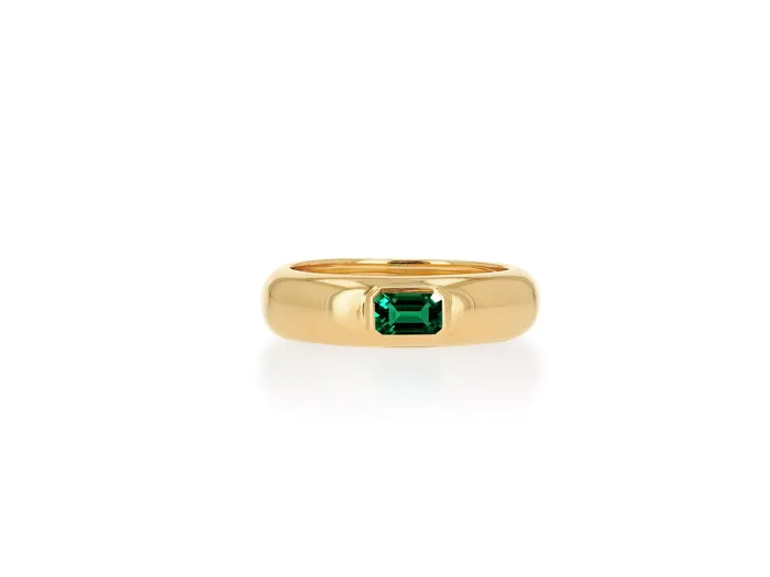 Rachel Reid Rings Emerald Dome Ring