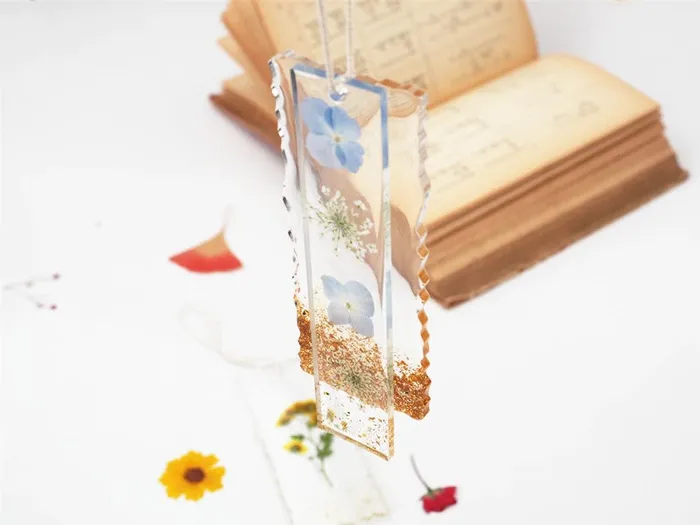 Rectangle Bookmark Silicone Mold Set Resinarthub Earrings