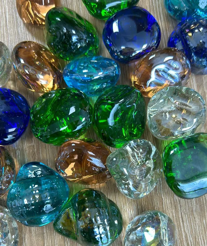 RESIN ART HUB Earrings Shell Shaped Marble Stone for Resin Art