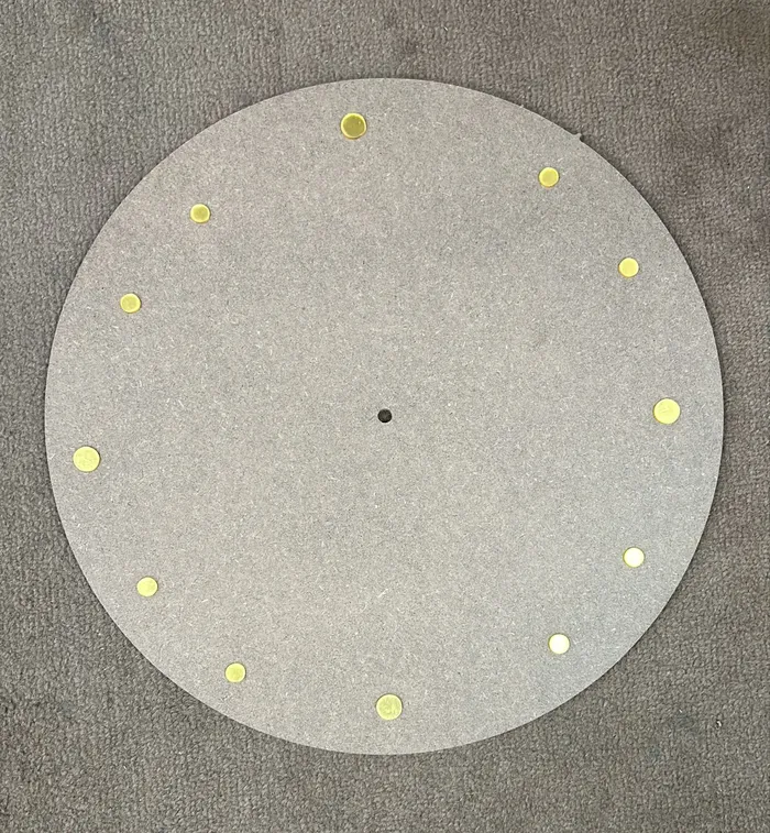RESIN ART HUB Necklaces 12pcs Dots for Resin Clock Art