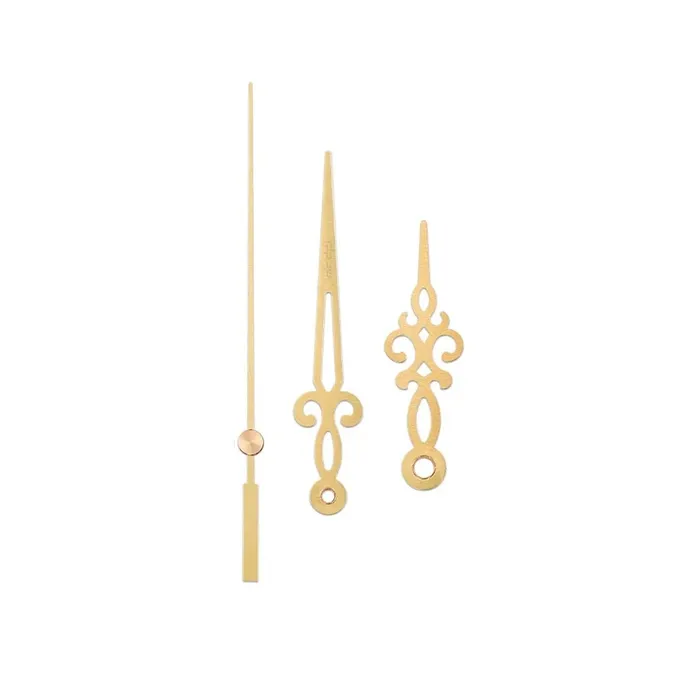Resinarthub Rings Geometric Clock Hands Needles Gold Silver Black White