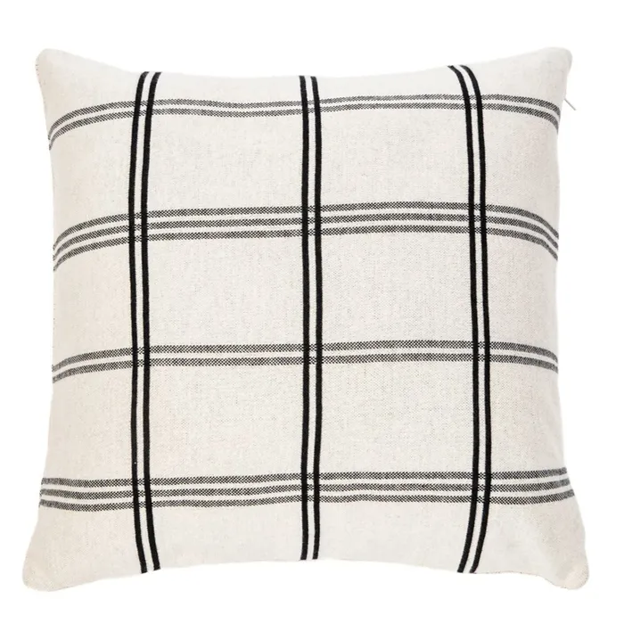 Rings Brunelli Walter Beige Black Plaid Cushion