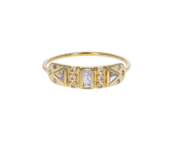 Rings Celine Daoust Diamond Totem Ring